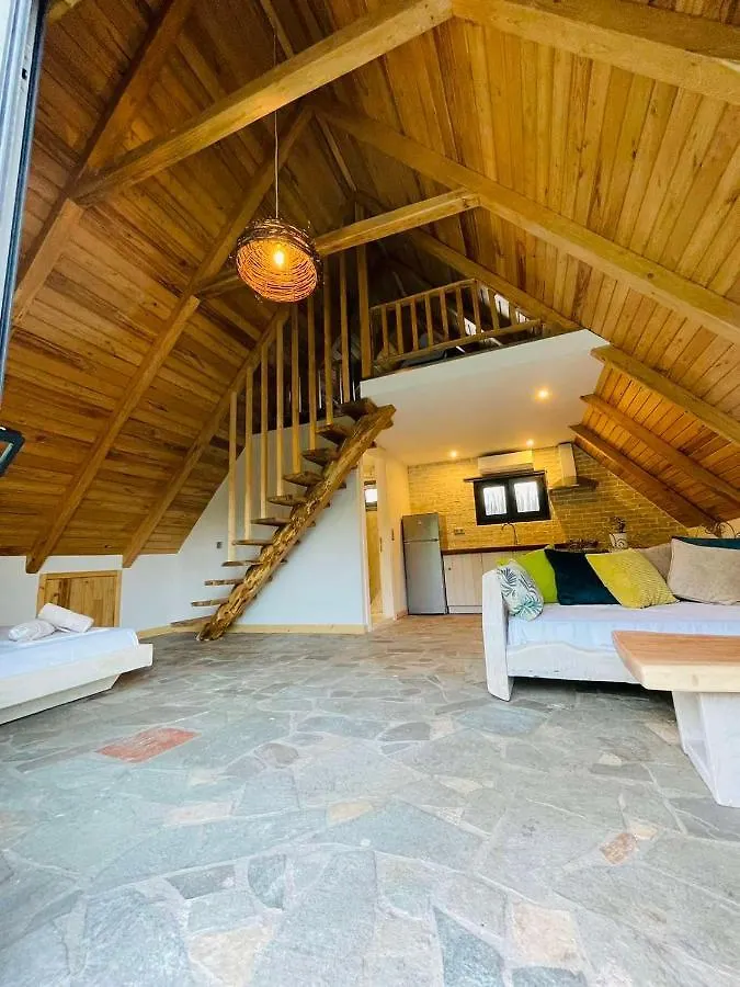 Dom wakacyjny Unique Wooden Villa With Pool Olympiada Grecja