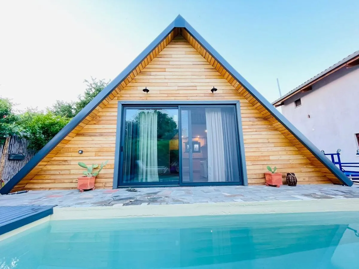 Unique Wooden Villa With Pool Olympiada Grecja
